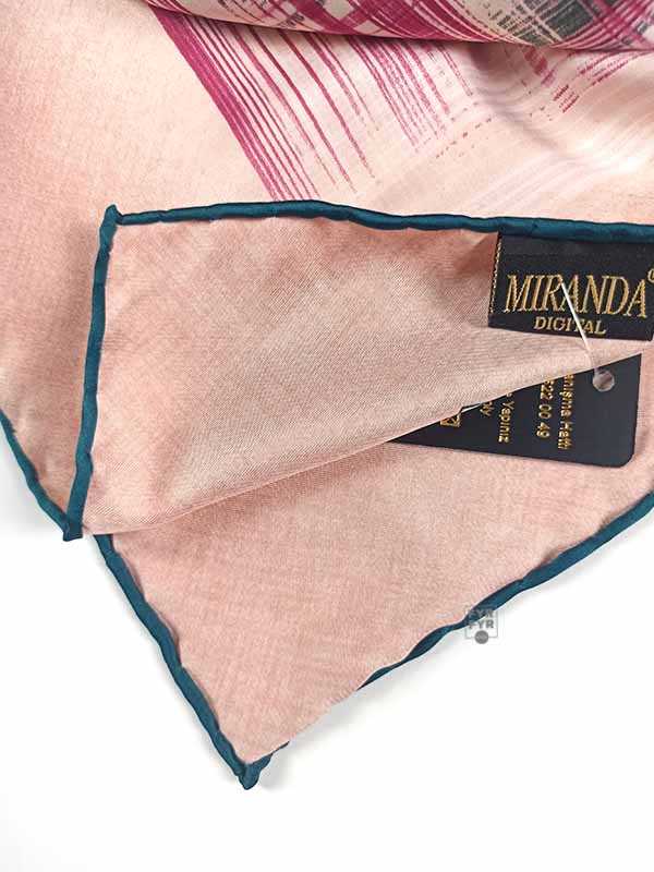 Платок 90х90 Miranda розовый — изображение 6