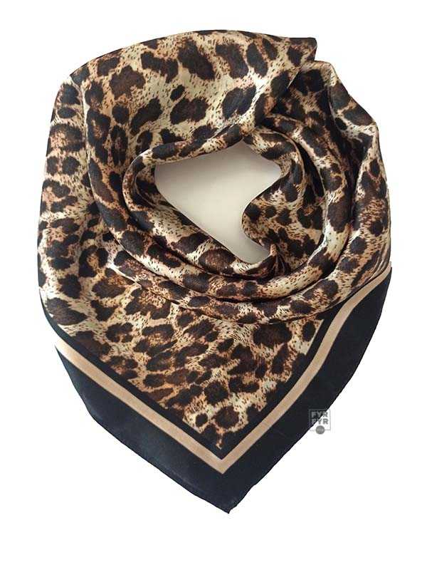 леопардовый платок