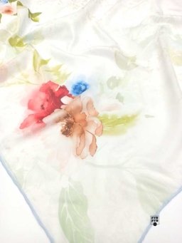 Платок тонкий хлопковый 90х90 Softel