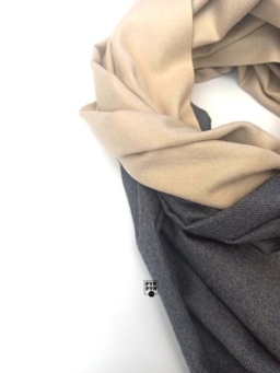Палантин теплий Cashmere двосторонній