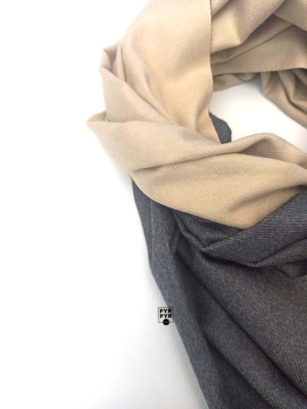 Палантин теплий Cashmere двосторонній