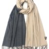 Палантин теплий Cashmere двосторонній