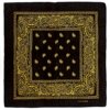 чорна бандана на голову